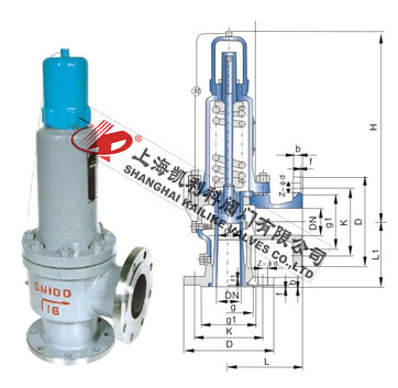 A41H、A41Y弹簧微启式安全阀